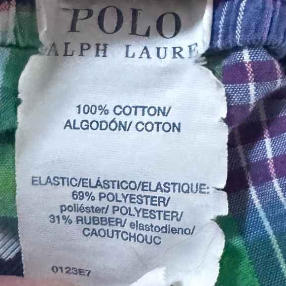 Colorful Plaid Men’s Boxers washed and worn one time XL - Picture 4 of 4